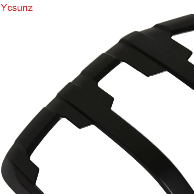 Car Accessories Car Styling ABS Matte Black Tail Lights Covers Trim For FORD RANGER T6 T7 T8 2012 -