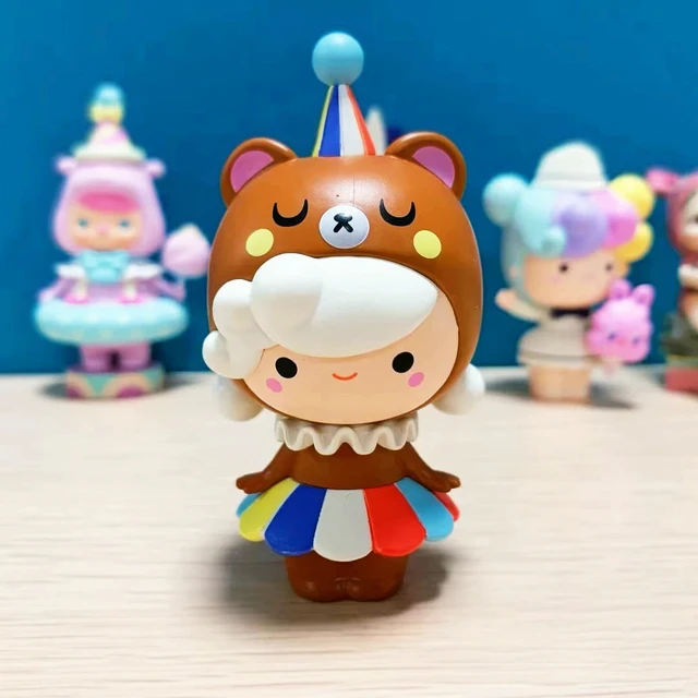 MOMIJI CIRCUS Series POP MART Confirm Figurine Lion Elephant Kawaii Figure Doll Designer Toy Festival Gift Collection Ornament 4