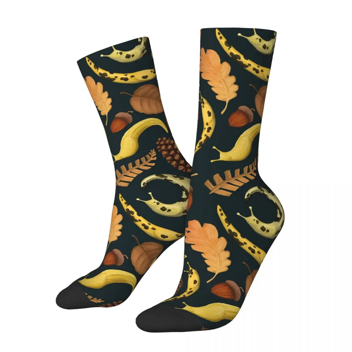 

Banana Slugs Socks Harajuku High Quality Stockings All Season Long Socks Accessories for Unisex Birthday Present