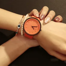 

Three-dimensional digital ladies watch fashion student Korean canvas ladies watch creative ladies quartz watch