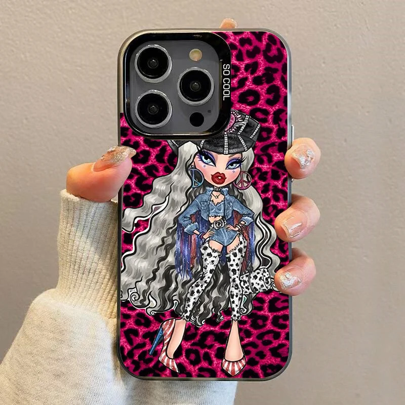 Bratz iphone case lovely candy matte shockproof protection - Alletron Bratz Phone Case with Lovely Doll Design