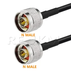 High-Quality RF Connector Crimp Set for Coaxial Cable Extension - Fast Delivery Brass Adapter (NJJ)