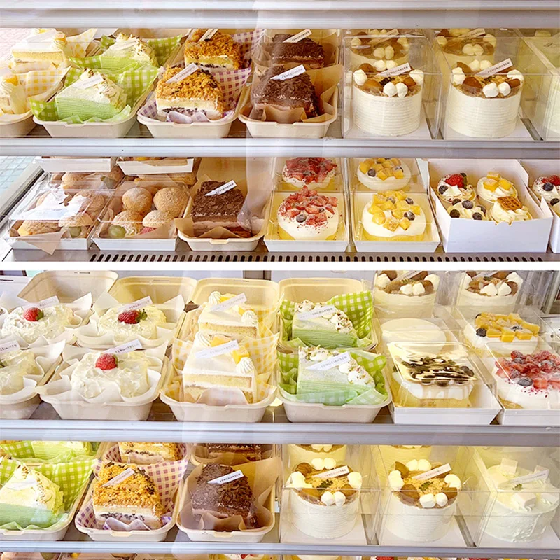 10pcs Disposable Packaging Lunch boxes, Food Containers for Vegetables, Fruit, Salad, D... - SKU DPLB2212 - UGI Packaging