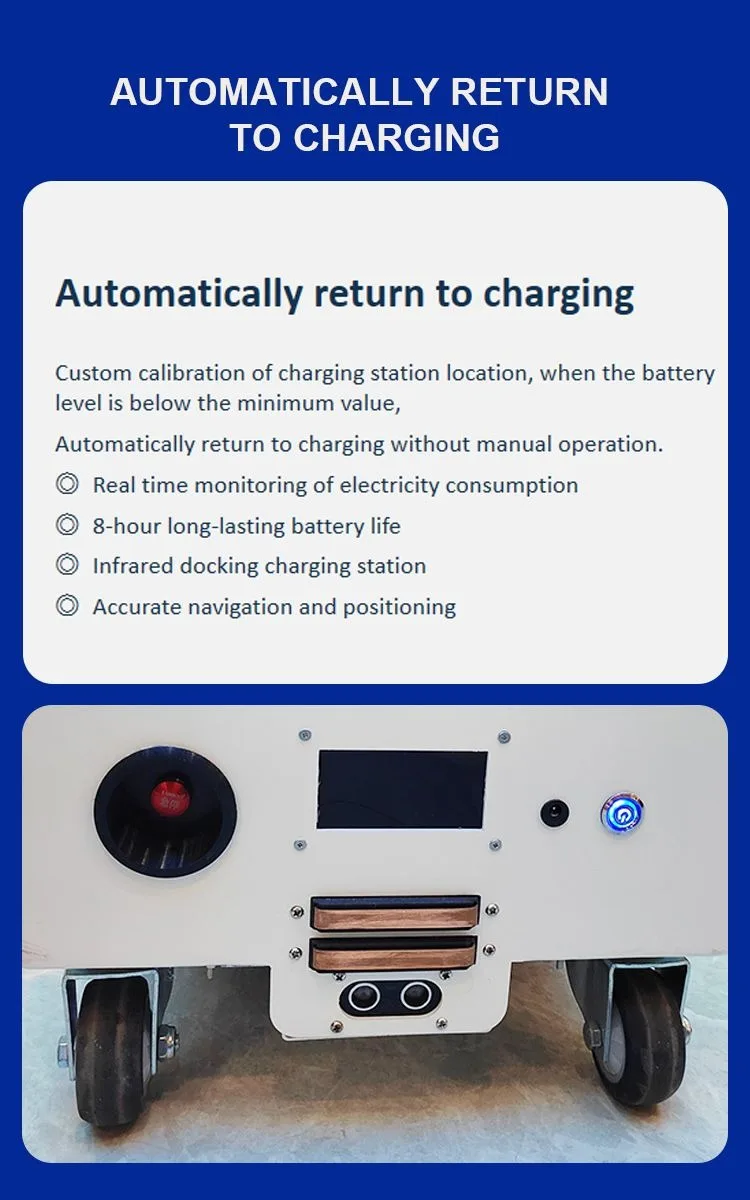 Wholesale Laser Navigation Battery Monitoring Delivery Restaurant Robots: Intelligent Service Robot