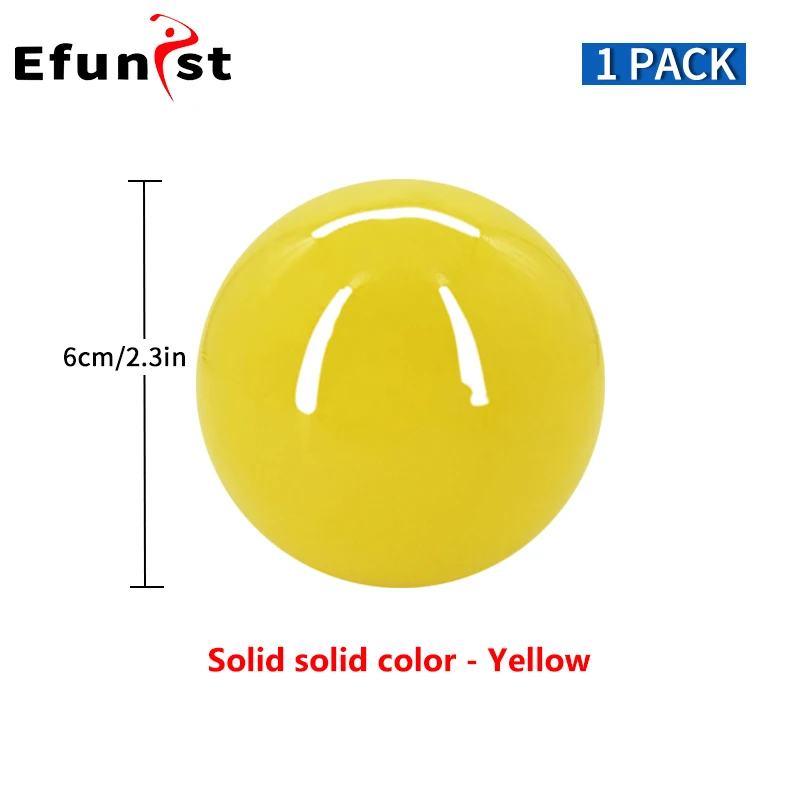 1Pcs Yellow ball
