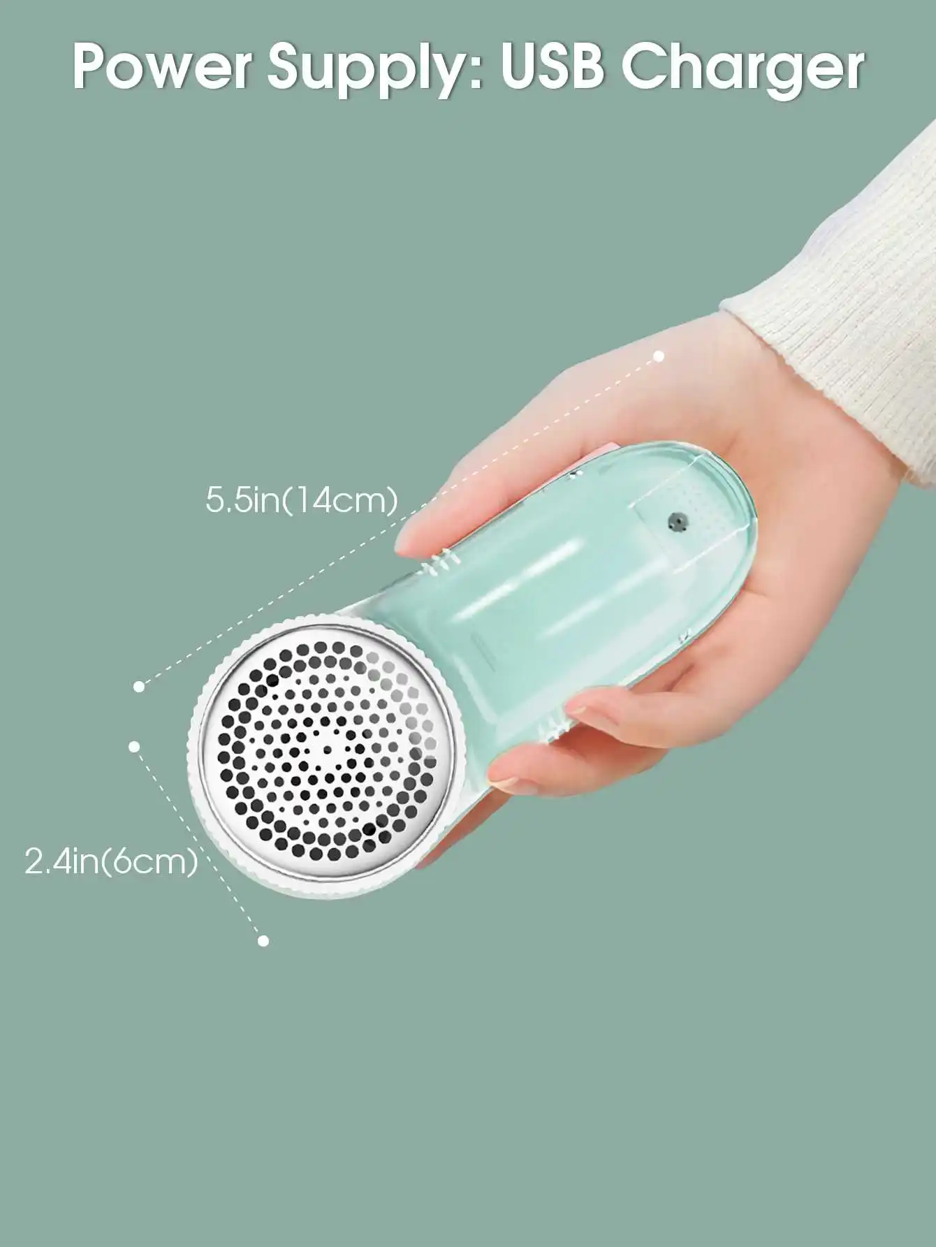 Household Clothing Shaver Fabric Remover USB Rechargeable Electric Hair Remover Portable Fluff Trimmer Professional Hair Remover 5