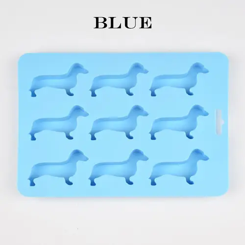 Creative Silicone Dachshund Puppy Shaped Ice Cube Chocolate Cookie Mold DIY Home Ice Tray Kitchen Tools silicone mold gadgets - Image 9