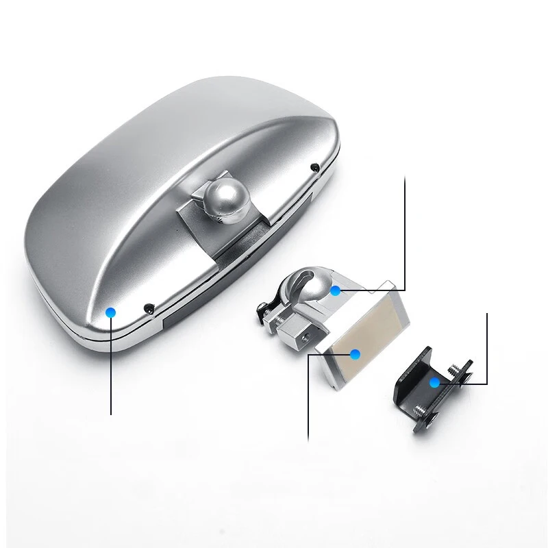 2pcs 360-Degree Rotation Safety Convex Mirror Wide Angle Self-Adhesive Car Blind Spot Mirror Auto Auxiliary Rear View blind spot mirror wide angle mirror