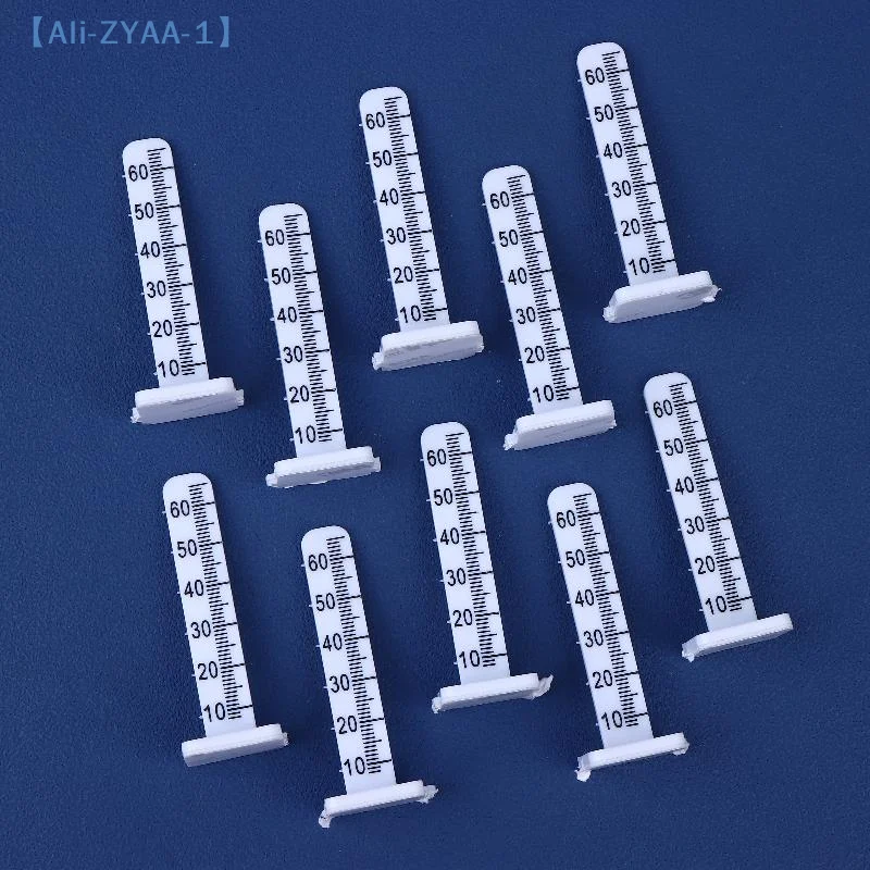 【ZYAA-1】10개 60mm 높이 레벨 스케일 시멘트 측정용 바닥 레벨 페그 셀프 레벨링 핀