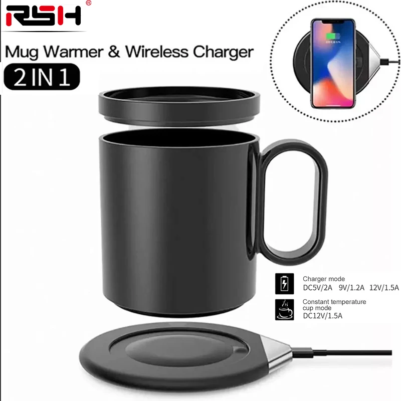 VOBAGA Coffee Mug Warmer, Electric Coffee Warmer For Office Desk