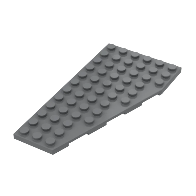 1Pc MOC Parts 30355 Wedge Plate 6 x 12 Left Compatible Bricks DIY Assmble Building Blocks Particle Kid Puzzle Brain Toy Gift 5