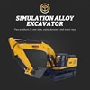 Huina 1522 1:18 RC Trailer Truck Remote Control Simulation Engineering 9CH Remote Control Flatbed Rc Car Excavator Truck Toy Boy 4