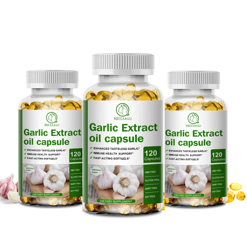 Bbeeaauu Powerful Odorfree Garlic Extract Capsule Immune And Cardiovascular Support Increase