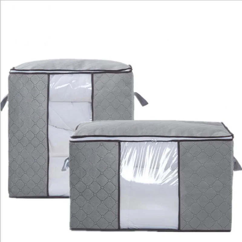 Clothes Storage Bins Foldable Closet Organizer Storage Containers with Durable Handles Thick Fabric for Clothing, Blanket 5