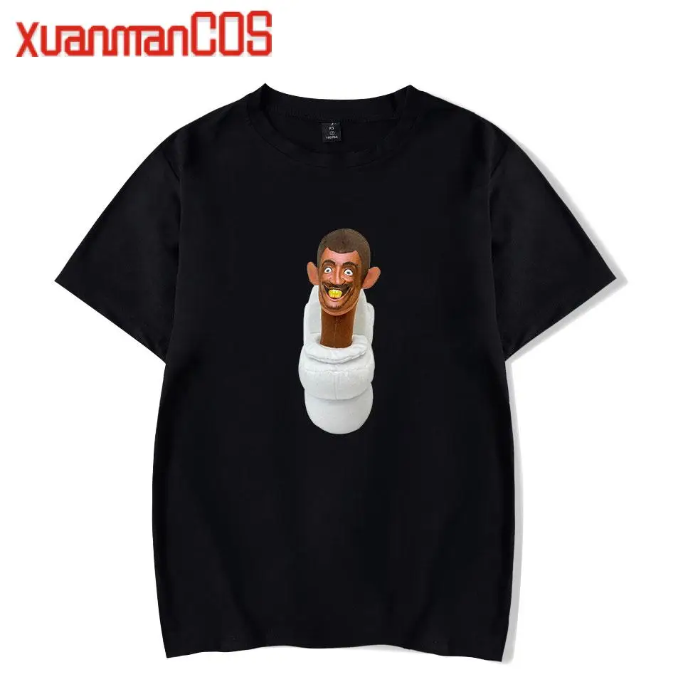 

Summer Funny 3D Skibidi Costume T Shirt Adult Kids Men Women Halloween Carnival Party Suit Anime Cosplay Short Sleeve Mascot