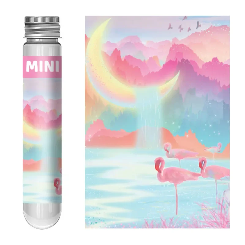 150PCS Mini Test Tube Jigsaw Puzzles - Adult Decompression & Educational Toy Set