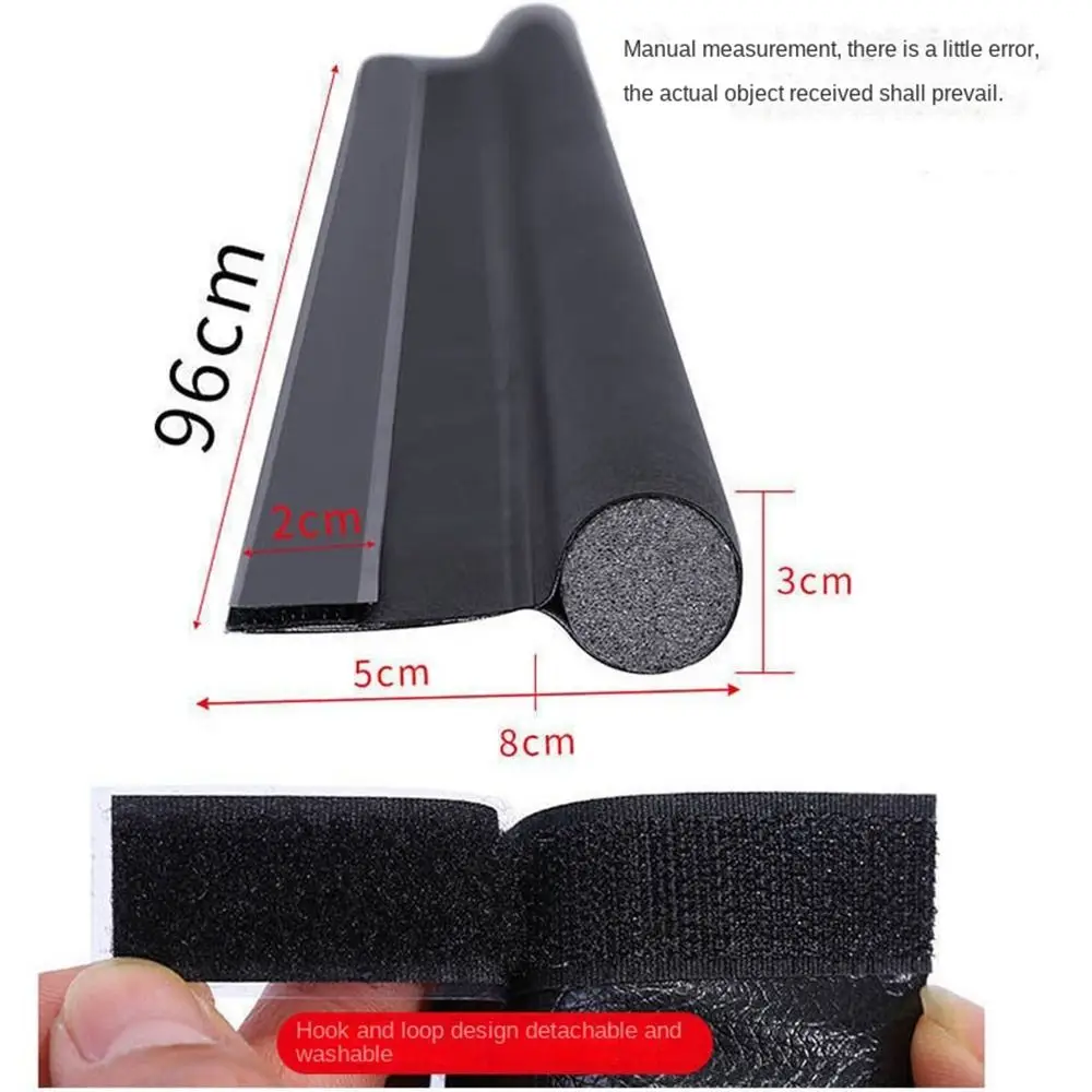 Premium Leather Door Seal Strip - Windproof, Sound Insulating, and Wear-Resistant Draft Stopper