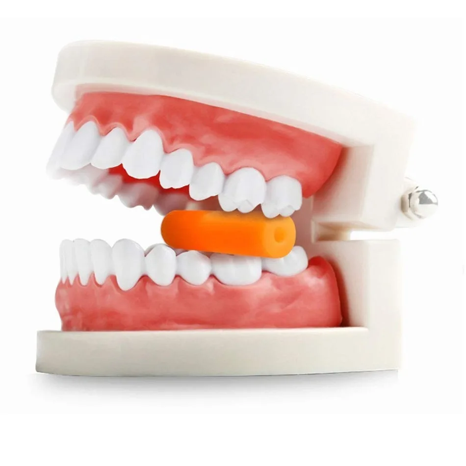 2 Pz/Scatola Dentale Ortodontico Chew Aligner Chewies Aligers Vassoio Seater Denti Chew Seater Bite Brace