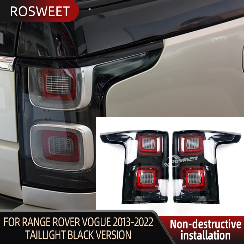 

Rear Brake Stop Lamp LED For Land Rover Range Rover Vogue 2013-2022 Taillight Black Version L405 LR098346 LR098353