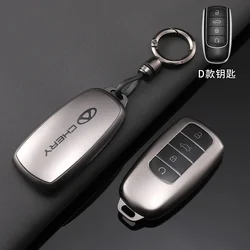 Premium Car Key Remote Shell Case Cover - Durable Protector Fob Accessory (F - black chain)