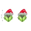 2024 Christmas Earrings Classic Cartoon Series Metal Acrylic Drop Earring for Woman Girl New Year Christmas Party Gift 3