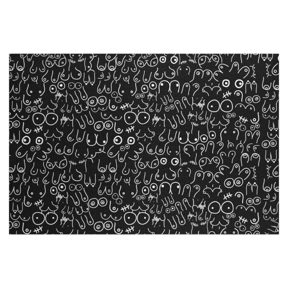 

Головоломка BOOB W & B для детей, персонализированная деревянная головоломка для взрослых