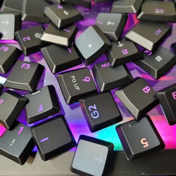 Teclos de Substituição Adequado para Logitech G913 G915 G813 G815 Segunda Geração Eixo Baixo 109 Teclas Completas - Imagem 4