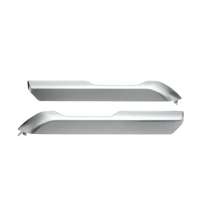 

2Pcs Car Front Seat Cushion Valance Chrome Cover Trim For Land Rover Range Rover 2004-2012 Interior Mouldings