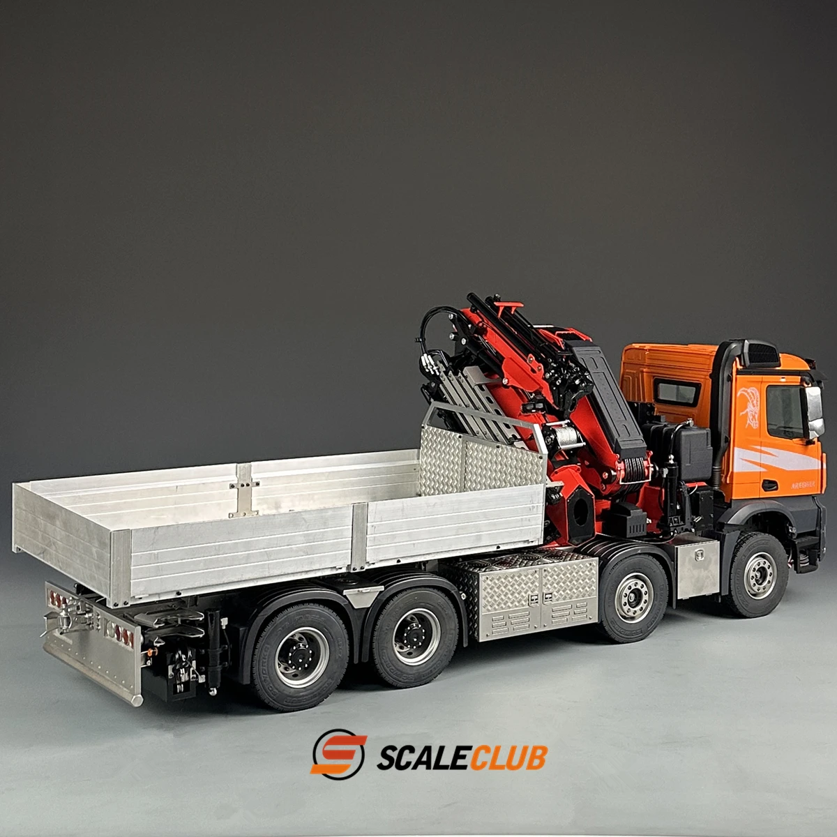 Scaleclub 1/14 F1650 truck-mounted crane head crane front heavy crane chassis 10*10 2