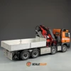 Scaleclub 1/14 F1650 truck-mounted crane head crane front heavy crane chassis 10*10 2