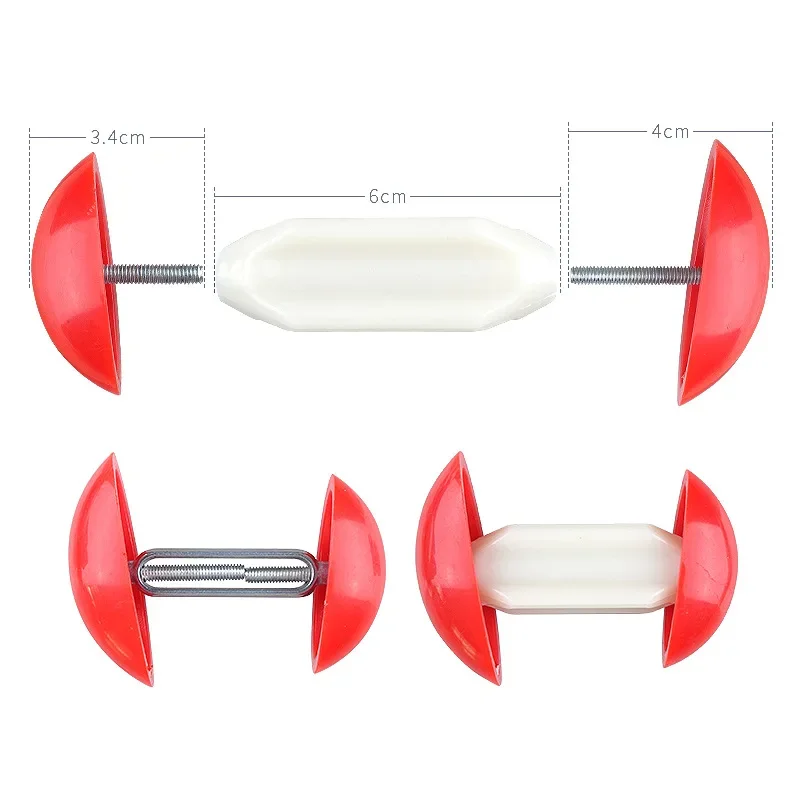 2Pcs 새로운 들것 운동화 발 뒤꿈치 신발 휴대용 미니 신발 나무 안티 변형 신발 나무 쉐이핑 안티 주름 신발 지속