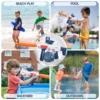 Electric Automatic Water Storage Gun Portable Summer Beach Outdoor Toys Splashing Game, Electric Automatic Continuous Launch Hig 4