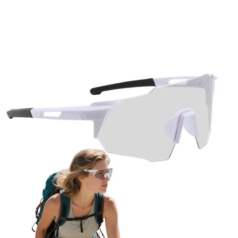 Cycling Glasses Colour-changing UV Protection Against Wind and Sand Sports Glasses for Men Women Cycling Goggles