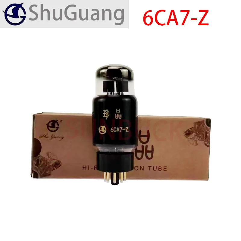 SHUGUANG 6CA7-T 6CA7-Z Vacuum Tube Precision pairing Valve Upgrade EL34 6CA7 KT77 6L6GC 6P3P 5881 Electronic tubes