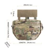 EXCELLENT ELITE SPANKER Tactical Vest Hanging Bag Outdoor Multi-Functional EDC Pouch Molle System Package Accessory Bags 2