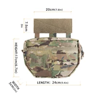 EXCELLENT ELITE SPANKER Tactical Vest Hanging Bag Outdoor Multi-Functional EDC Pouch Molle System Package Accessory Bags 2