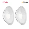 2pcs Wearable Milk Saver for Breastfeeding Manual Breastmilk Collector Silicone Catcher for Collecting Leaking 30mlCapacity Milk 1