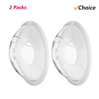2pcs Wearable Milk Saver for Breastfeeding Manual Breastmilk Collector Silicone Catcher for Collecting Leaking 30mlCapacity Milk 1