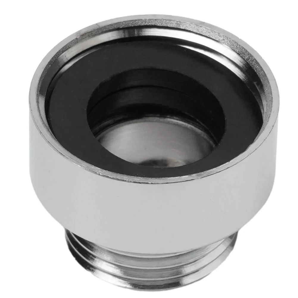 Shower Hose Reducer Shower Head Adaptor 3/4'' Female To 1/2'' Male Chrome Plated Hose Reducing Bush