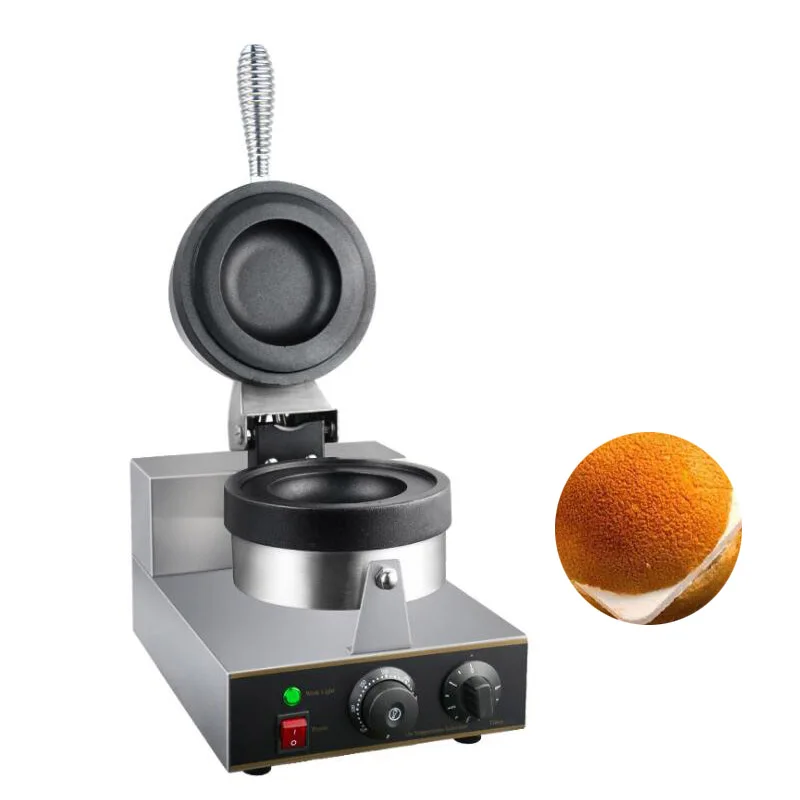Macchina Elettrica Per Waffle Per Gelato Commerciale Ufo Burger Grill Gelato Panini Press Making Machines Burger Snack Commerciali 110V