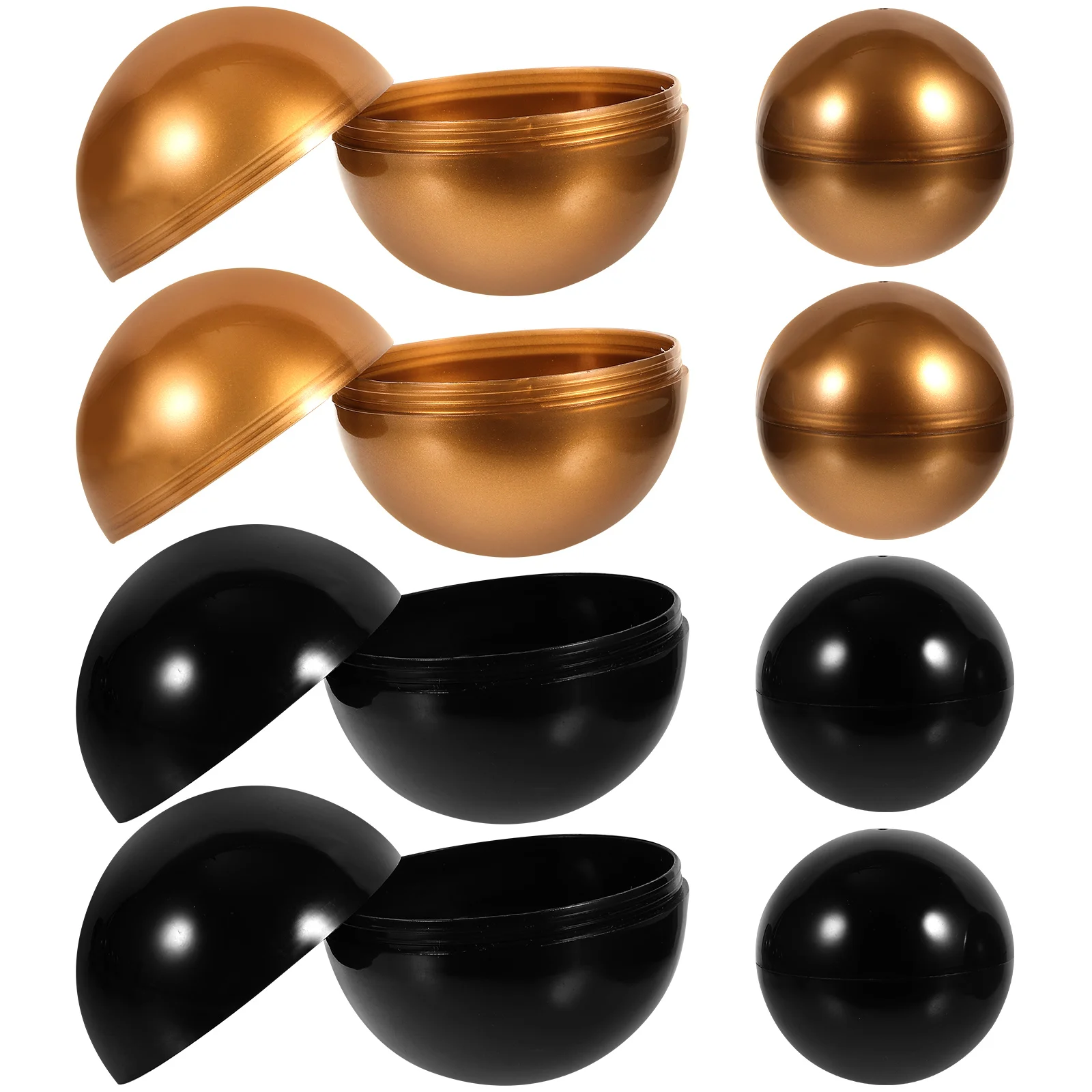 8-Pcs-Shell-Gumball-Machine-Capsules-Fillable-Candy-Storage-Display ...