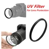 UV Filter Bayonet Lens Hood Cap + 2x Glass Screen Protector For Canon RF-S 18-150mm EF-M 18-150mm  STM Lens on EOS R7 R10 M50 II 5