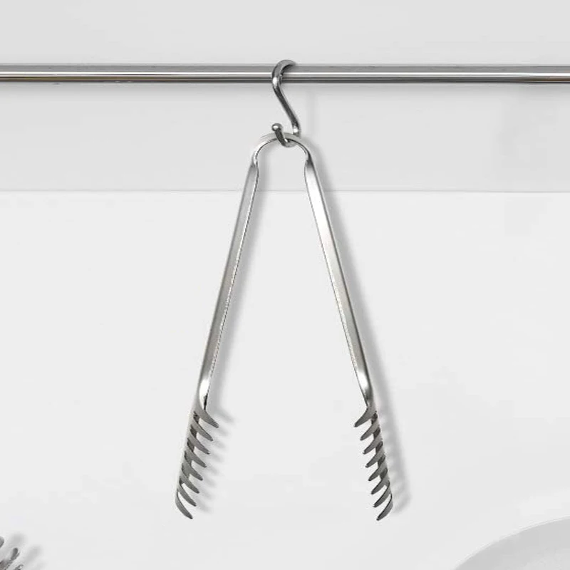 Pince à Spaghetti En Acier Inoxydable, Pince à Pâtes, Peigne En Forme De Pince, Support Alimentaire, Steak, Pain, BBQ, Ustensile De Cuisine Occidental, Outil De Cuisine