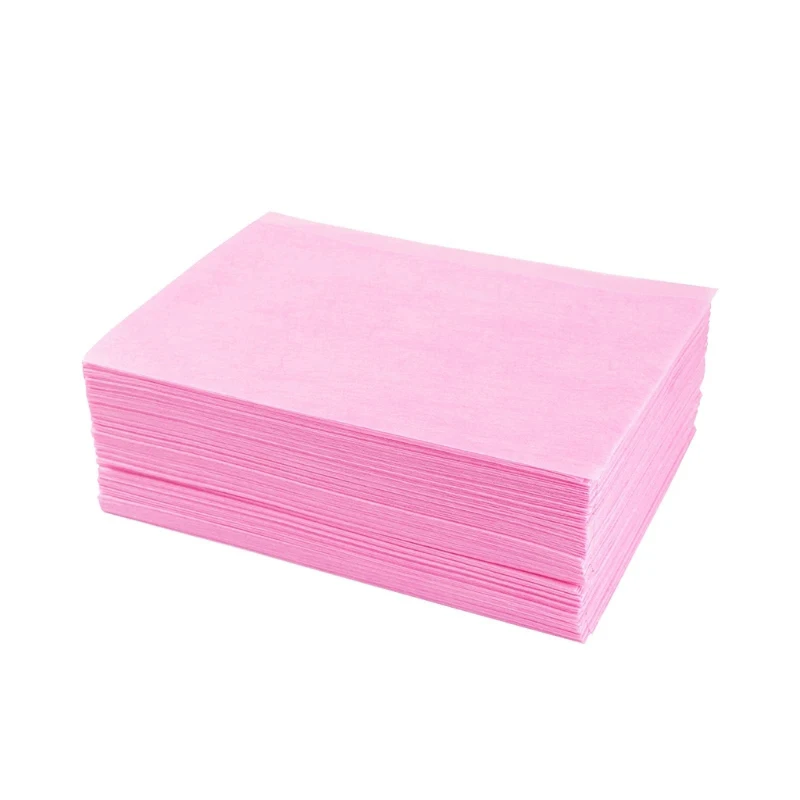10-Pack Non-Woven Disposable Bed Sheets - Breathable and Soft for Spa, Travel, and Hotel Uses
