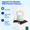 Bedside Storage Tray Data Cables Neatly Home Organizer Display Tray College Dorms Cell Phones Water Cups Storage 3