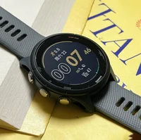 Montre Garmin Forerunner 255, montre connectée sportive Garmin, 46 mm, écran couleur 1,3'', autonomie de 14 jours, 4 Go de RAM, NFC, Bluetooth, Wifi, étanche 5 ATM 5