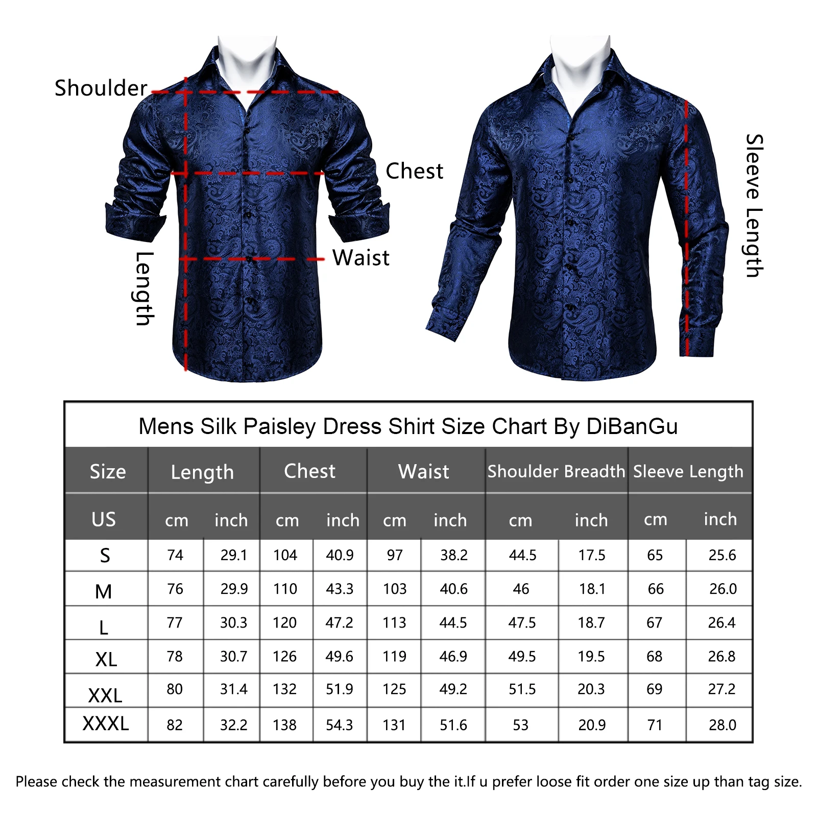 mens shirts 19.5 collar