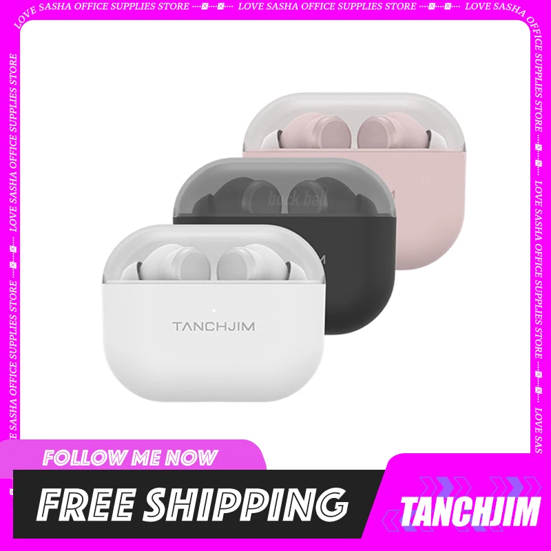 

TANCHJIM MINO TWS True Wireles Bluetooth 5.3 Earbuds Active Noise Cancellation Smart Touch 0 Delay HiFi Music Earphones