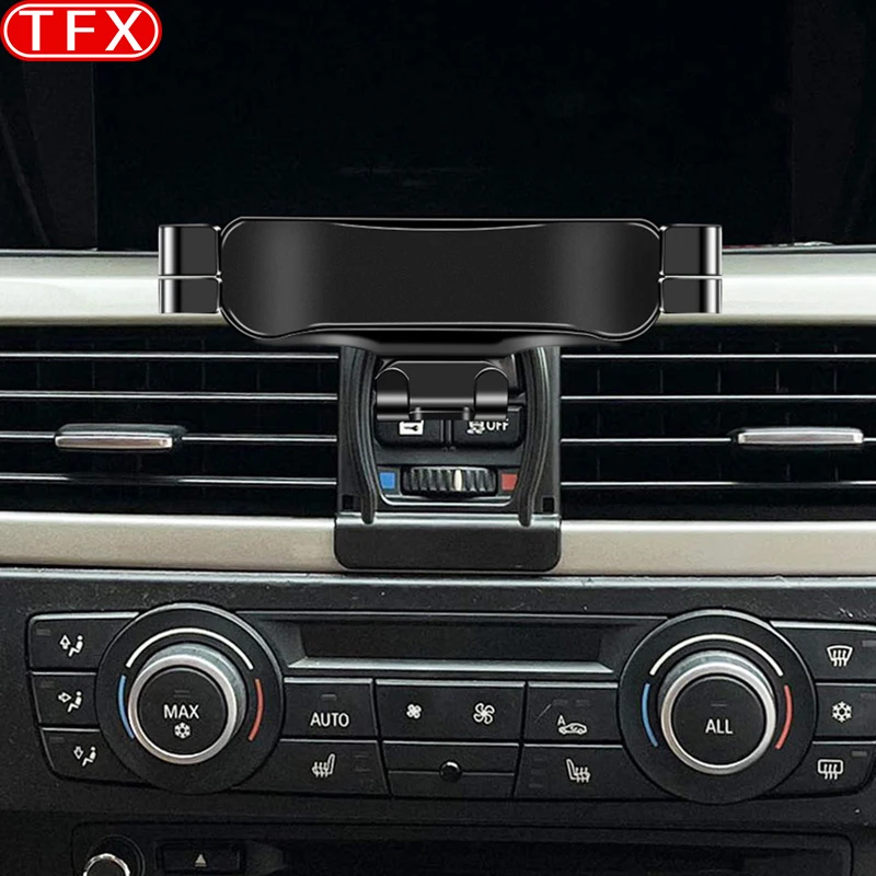 Car Styling Mobile Phone Holder Air Vent Mount Gravity Bracket Stand Auto Modified Accessories For BMW 3 Series E90 E91 E92 E93