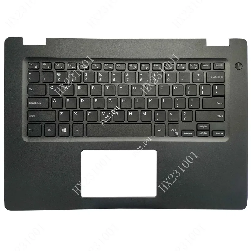 Dell Latitude 3490 E3490용 새 브라질/미국/러시아/스페인어 키보드(손목 받침대 상단 커버 케이스 포함)